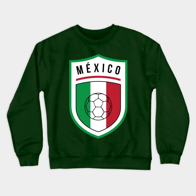 Mexico Football Crewneck Sweatshirt by fimbis